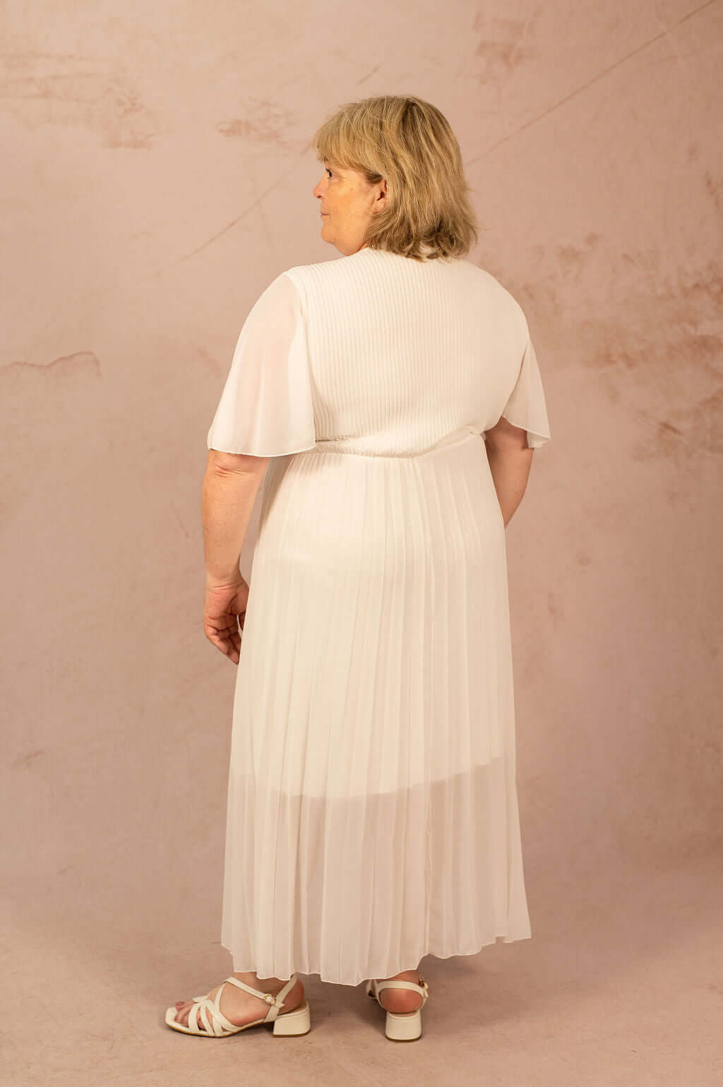 Robe longue plissée taille élastique - Robe Londrina