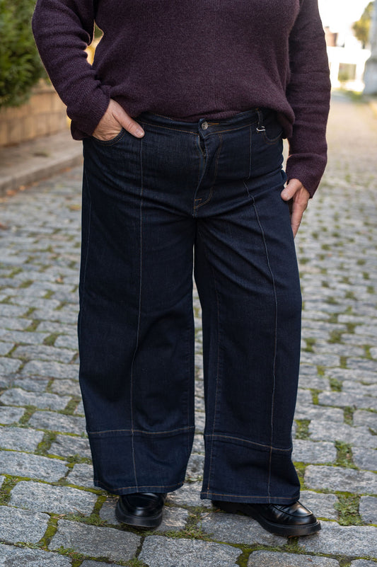 Jean wide leg pour petite - Jean Willy