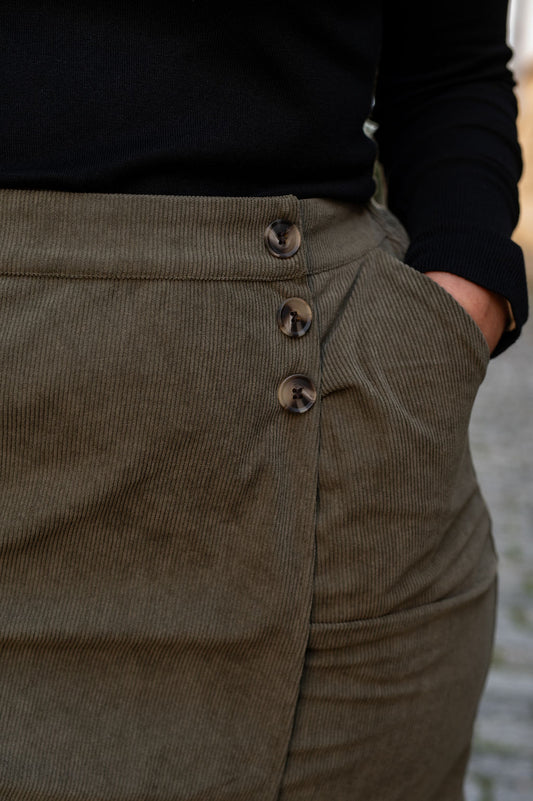 Jupe courte en velours - Jupe Elly