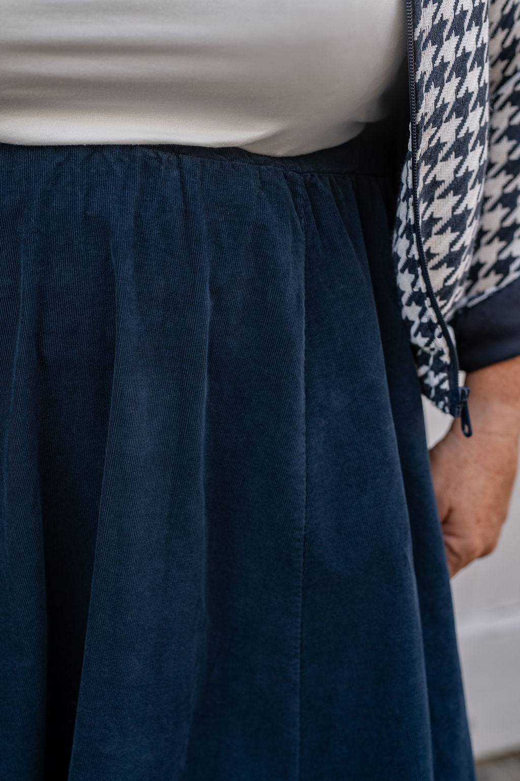 Jupe longue en velours - Jupe Laurie