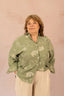 Chemise ample avec fleurs brodées - Chemise Joyna - grande taille - LAÏLLA