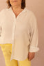 Chemise oversize en gaze de coton - Chemise Cynthia - grande taille - LAÏLLA