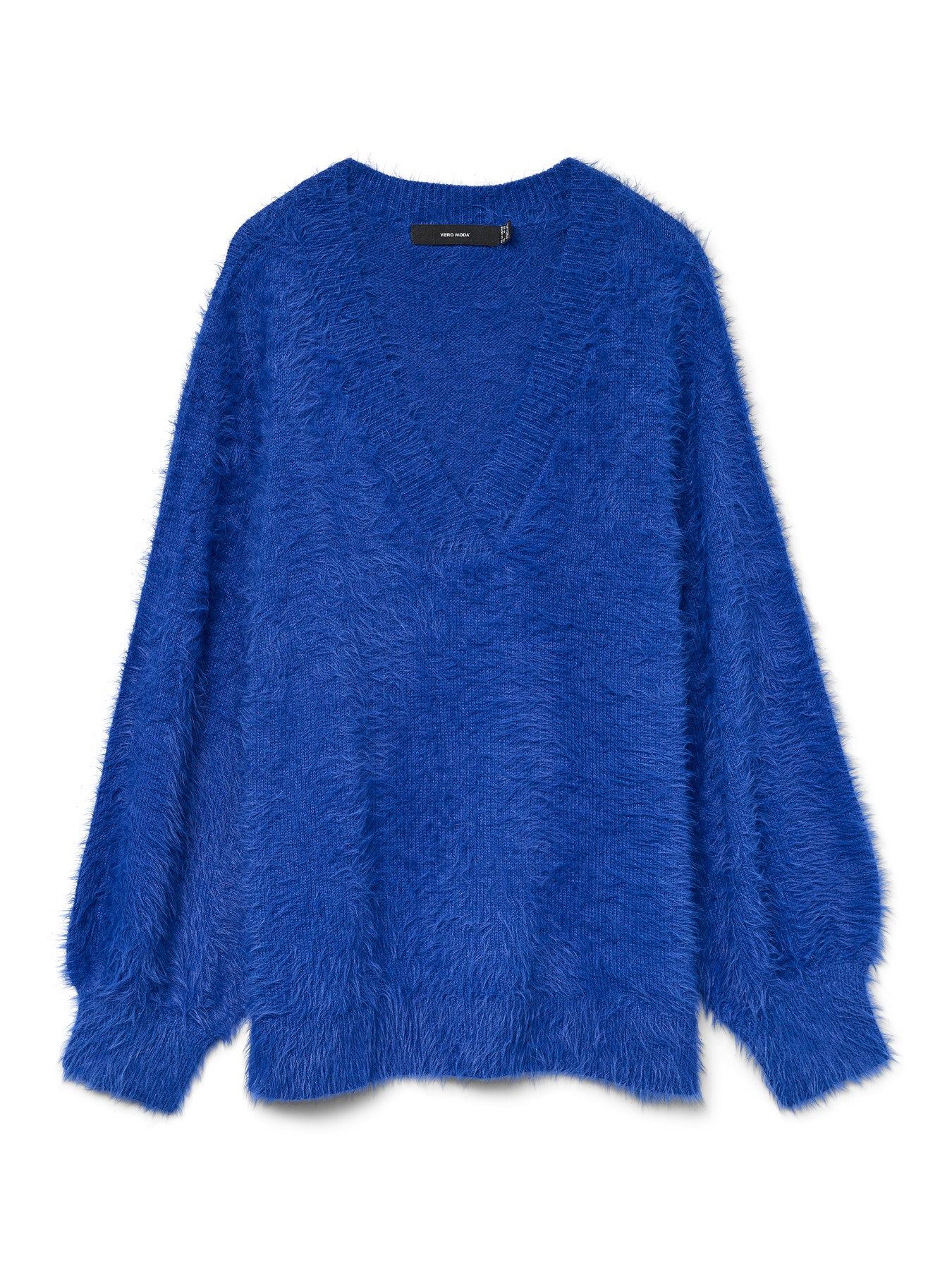 Pull Poilu – Pull femme col V