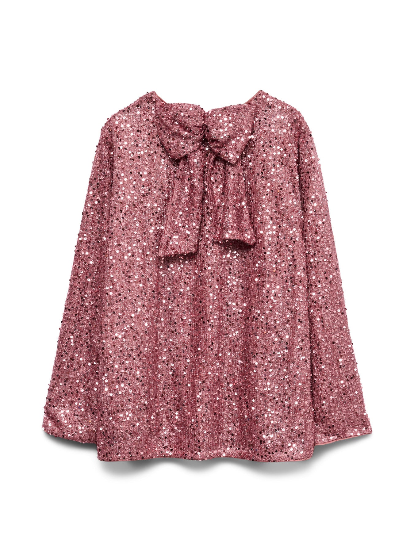 Blouse Naja – Blouse scintillante dos noué