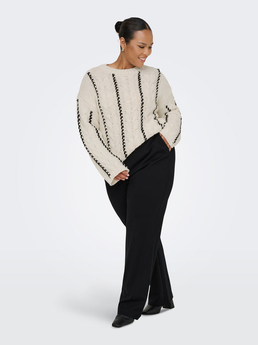 Pull en maille torsadée - Pull Tessa