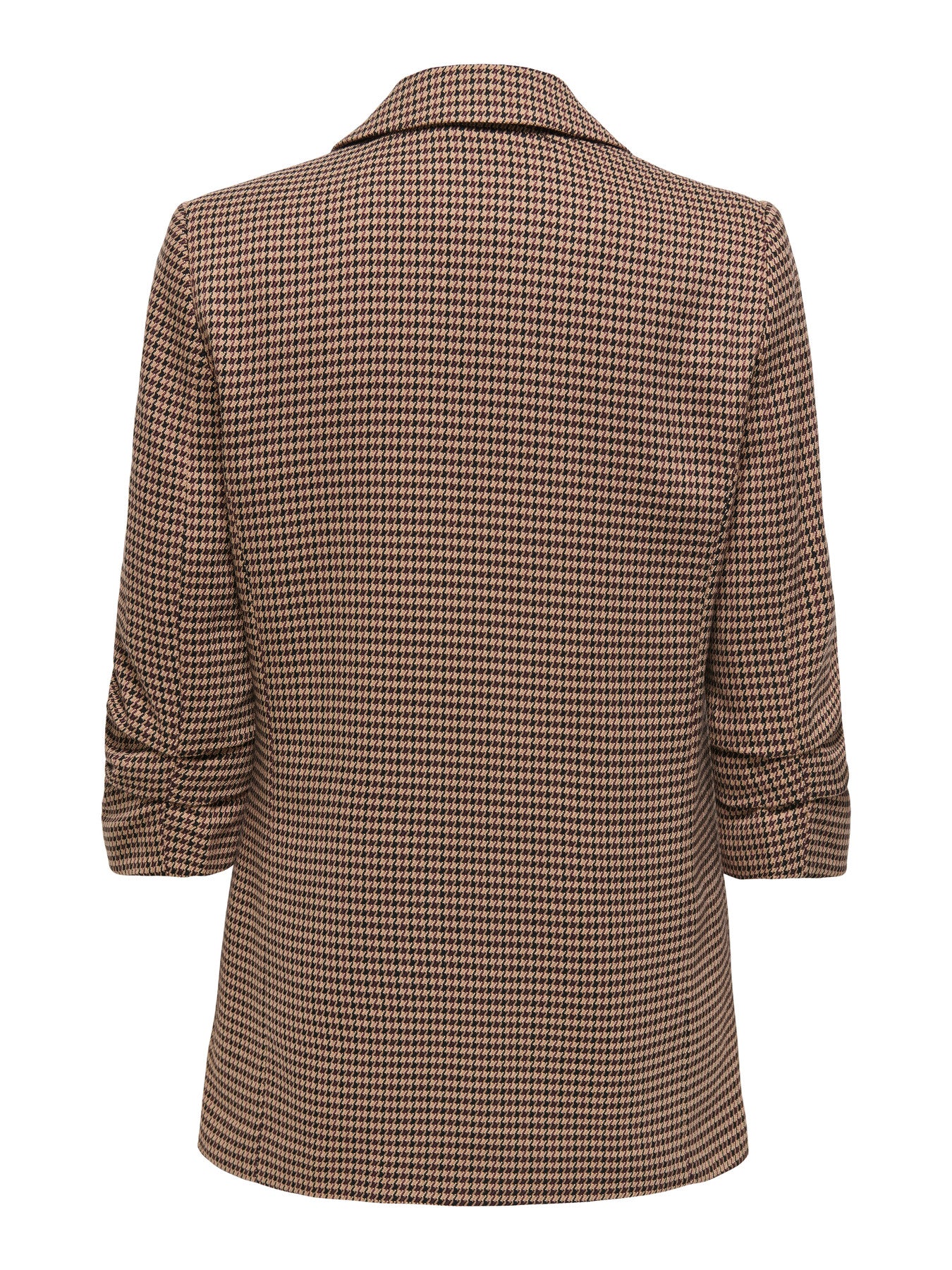 Blazer long motif pied de poule - Blazer Lettie