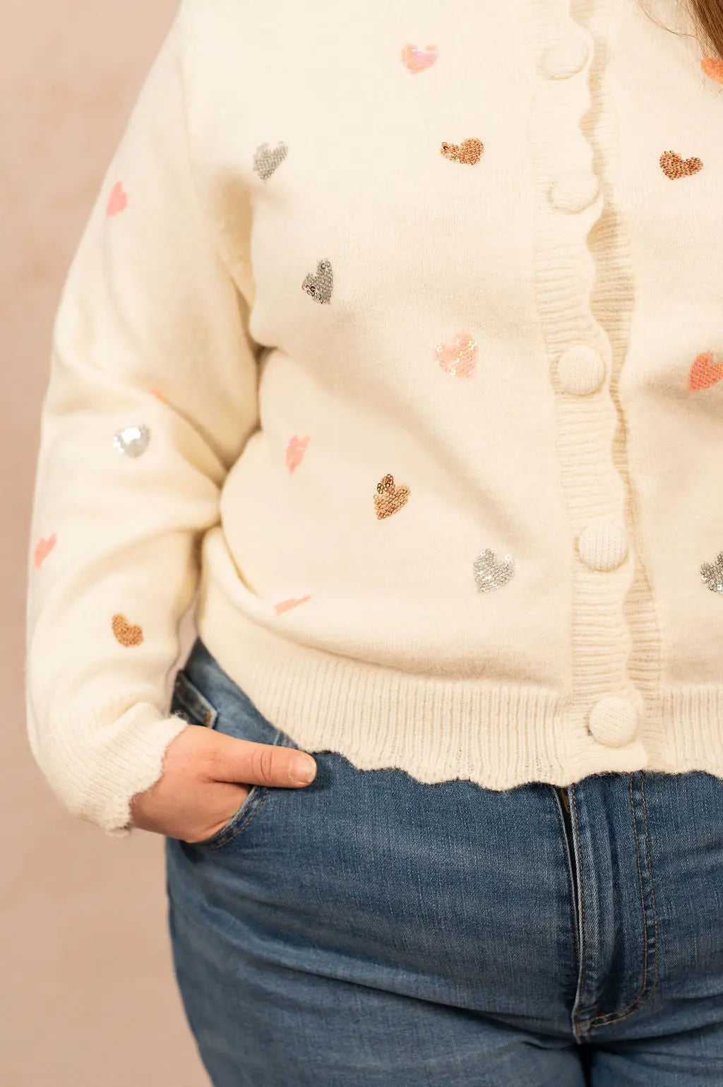 GILET MURIEL - grande taille - LAÏLLA