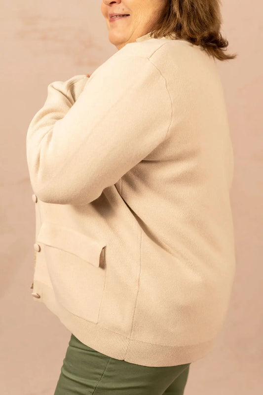 Gilet bomber avec pressions - Gilet Apple - grande taille - LAÏLLA