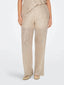 Pantalon droit doré avec sequins - Pantalon Viviana - grande taille -  LAÏLLA