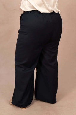 Pantalon tailleur jambes larges - Pantalon Joy - grande taille -  LAÏLLA