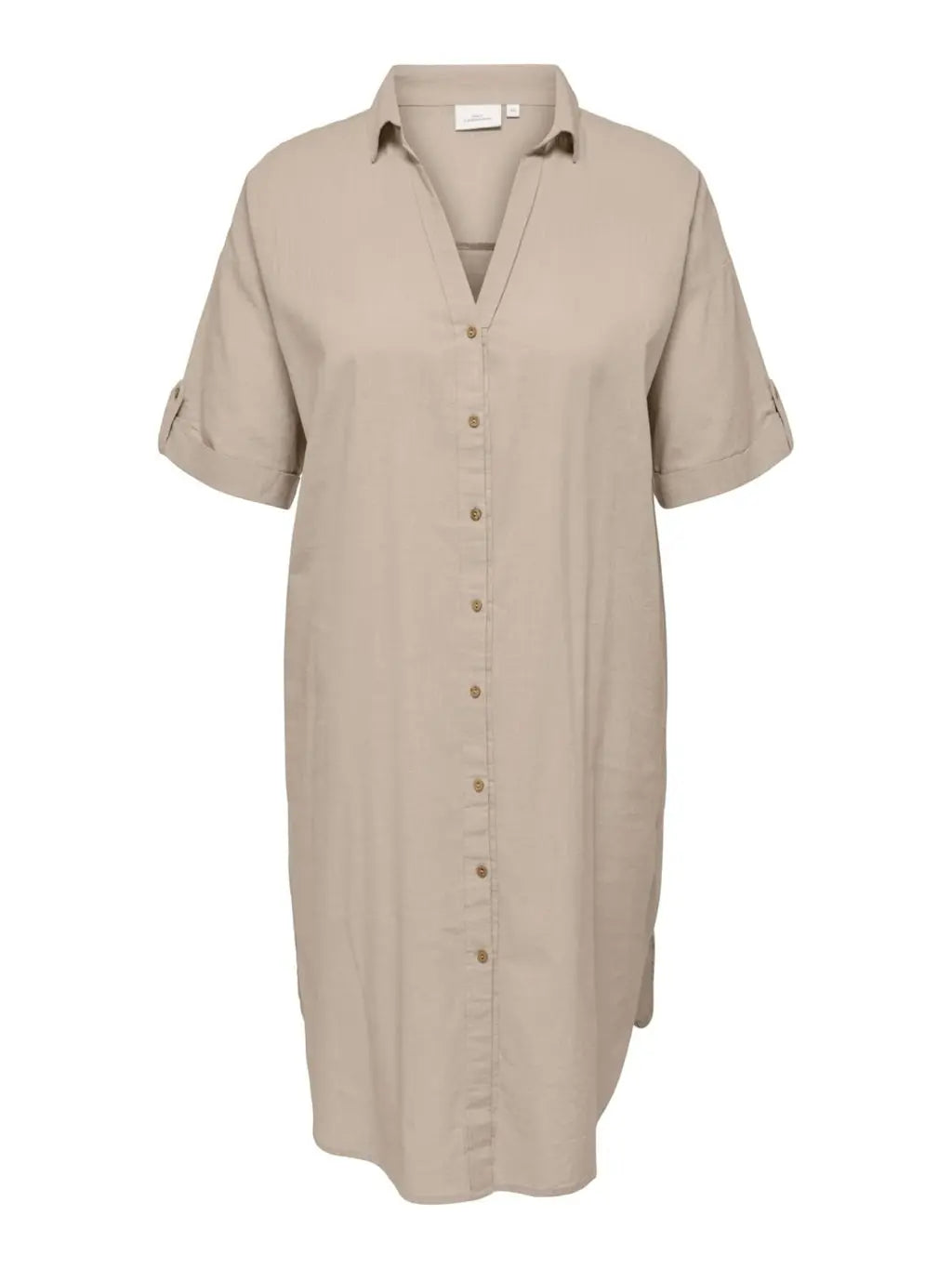 Robe chemise ample en coton - Robe Coco - grande taille - LAÏLLA