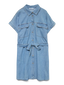Robe chemise en jean - Robe Notus - grande taille - LAÏLLA
