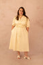 Robe chemise longue avec ceinture - Robe Merida - grande taille - LAÏLLA