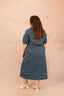 Robe chemise longue en jean - Robe Lana - grande taille - LAÏLLA