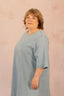Robe droite en jean - Robe Tine - grande taille - LAÏLLA