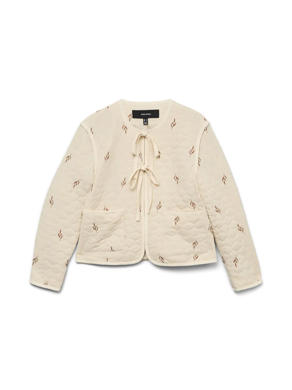 Veste matelassée avec nœuds - Veste Evelyn - grande taille - LAÏLLA