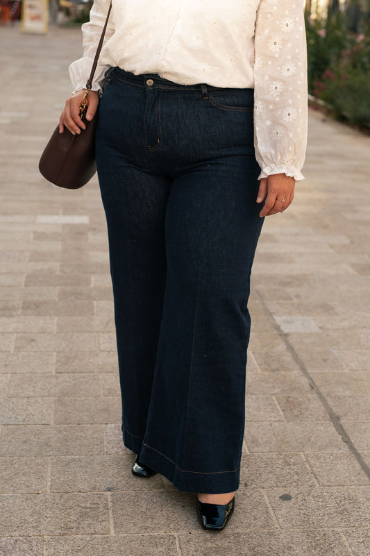 Jean Cropped Wide - Jean Chance
