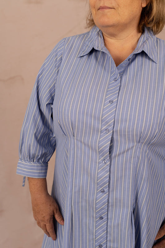 Robe chemise rayée - Robe Bjorg