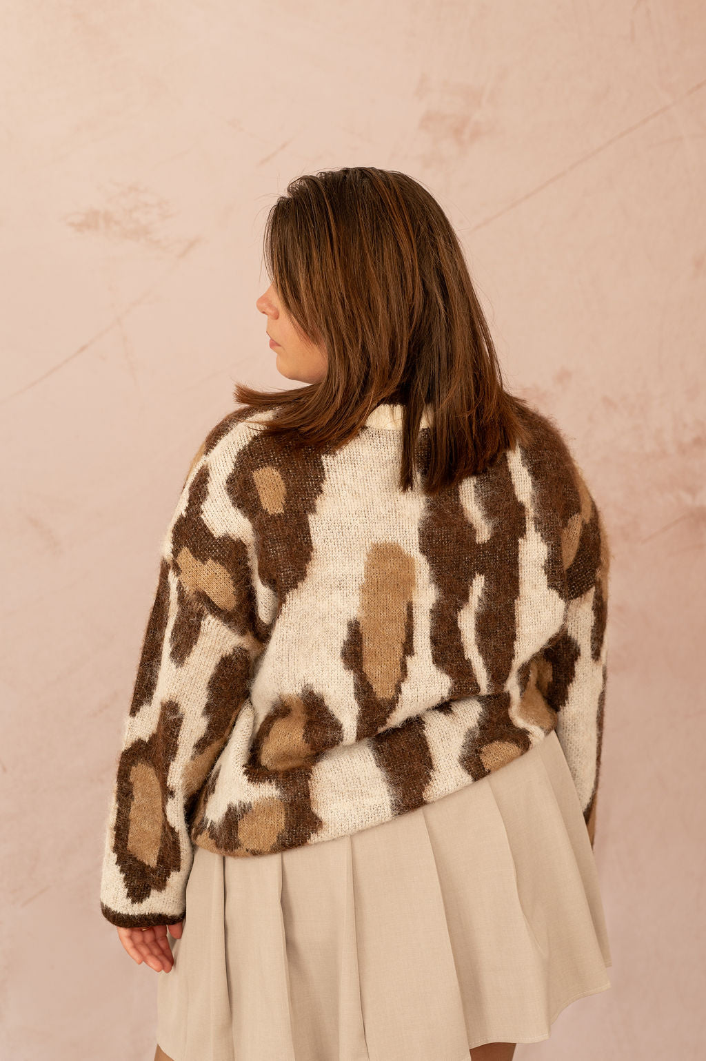 Pull à imprimé animal - Pull Edelie