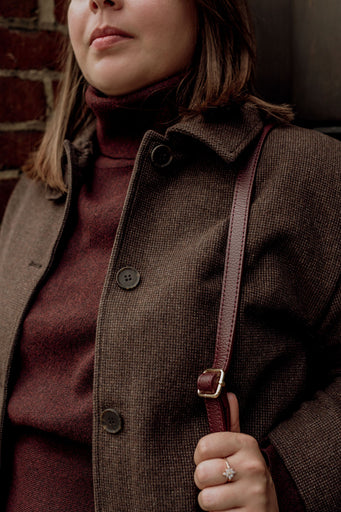 Veste courte à carreaux - Veste Alex