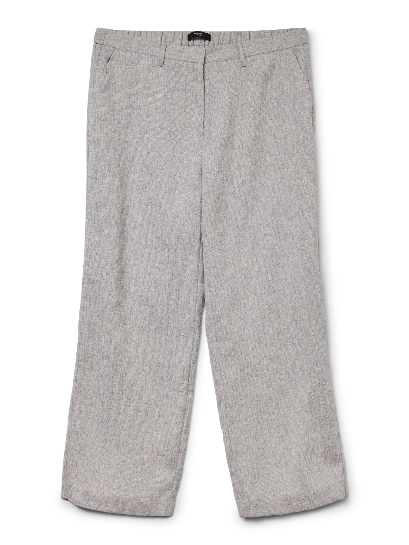 Pantalon Tammi droit de tailleur gris présenté à plat en vue produit