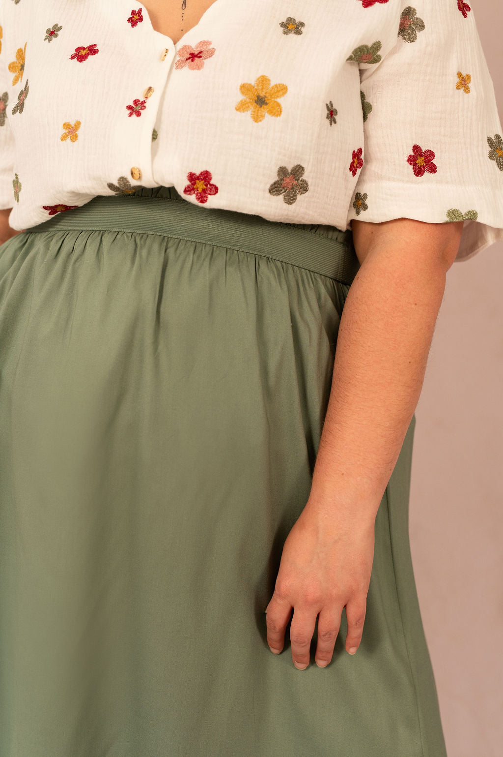 Jupe longue avec taille élastique - Jupe Venedig