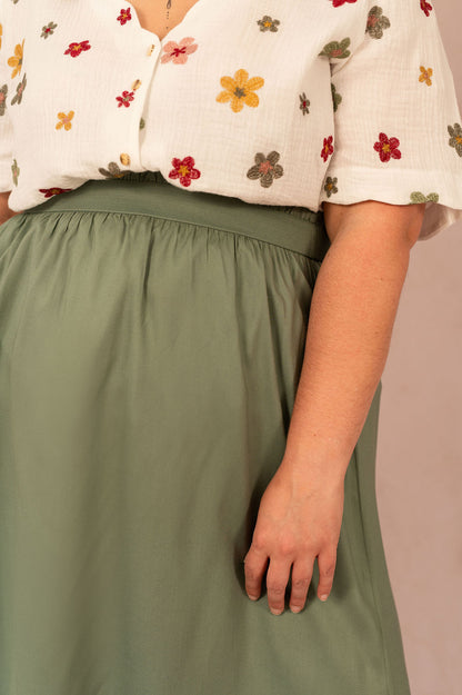 Jupe longue avec taille élastique - Jupe Venedig