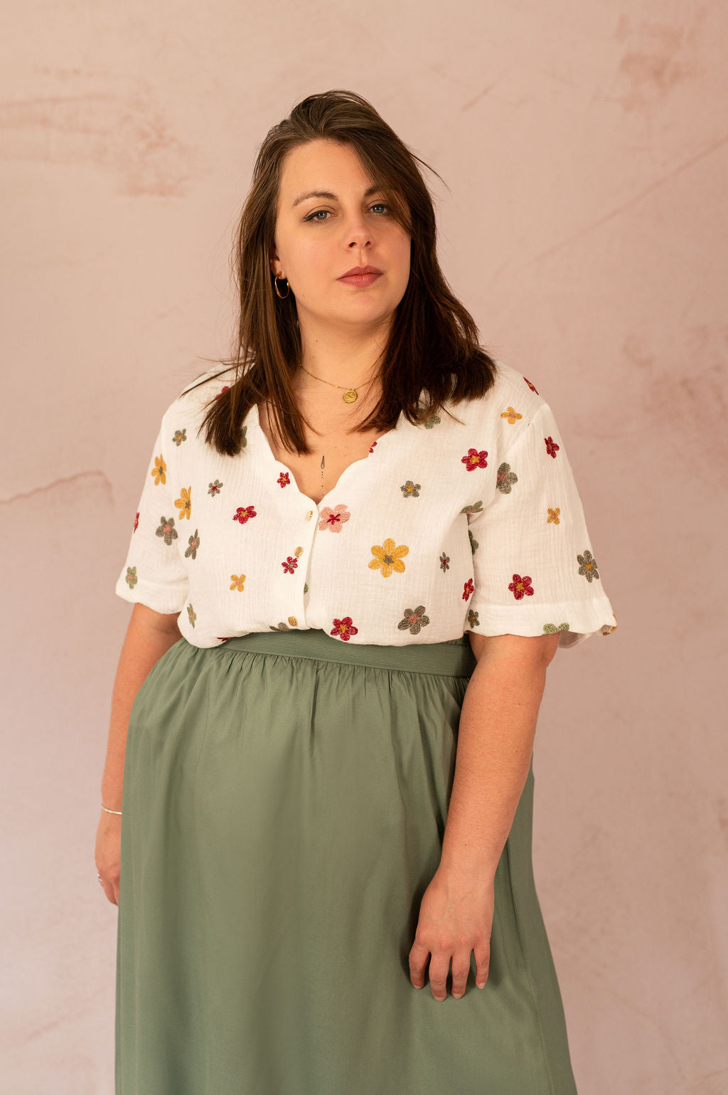 Jupe longue avec taille élastique - Jupe Venedig