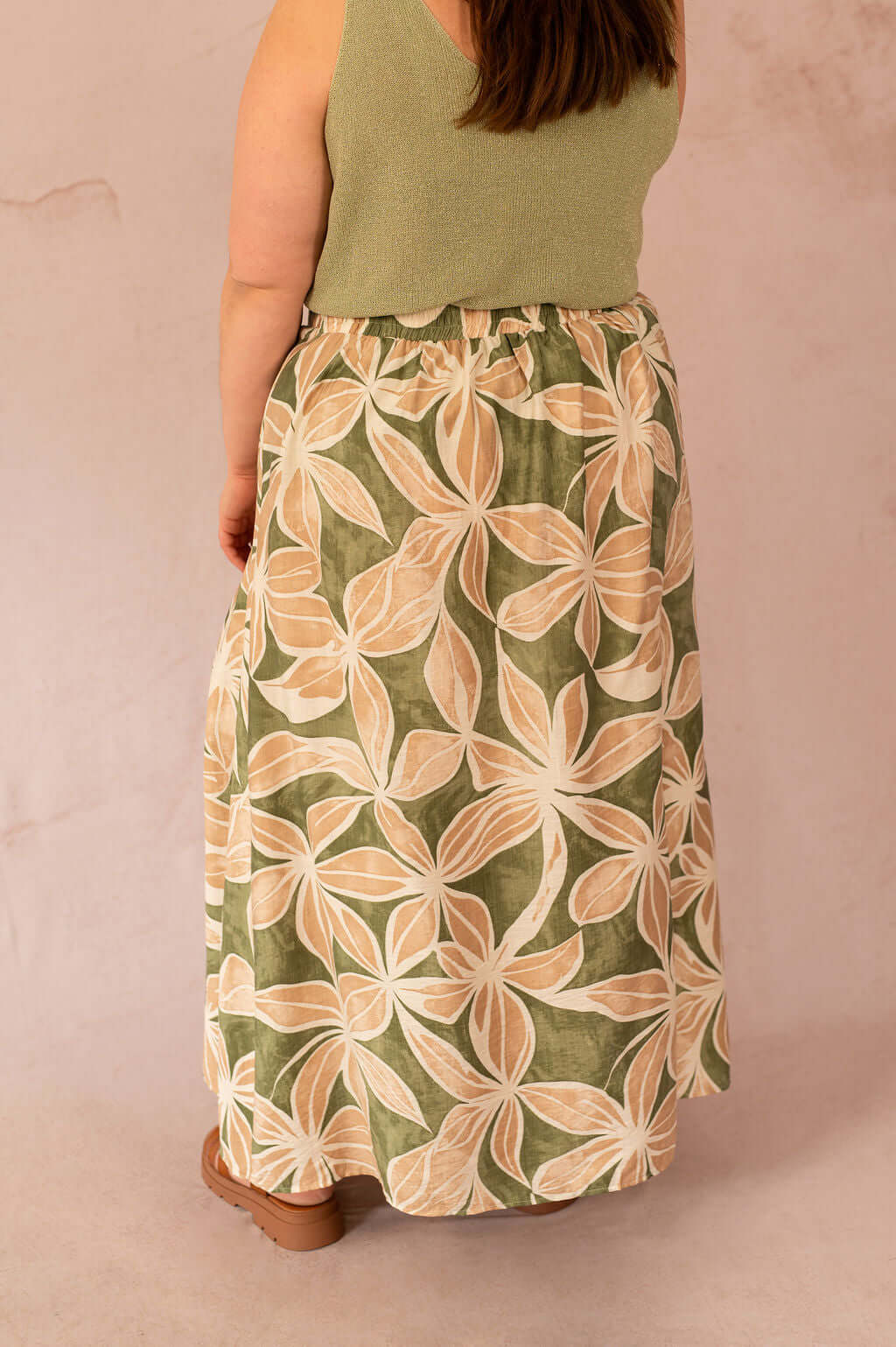 Jupe longue avec fente - Jupe Armande