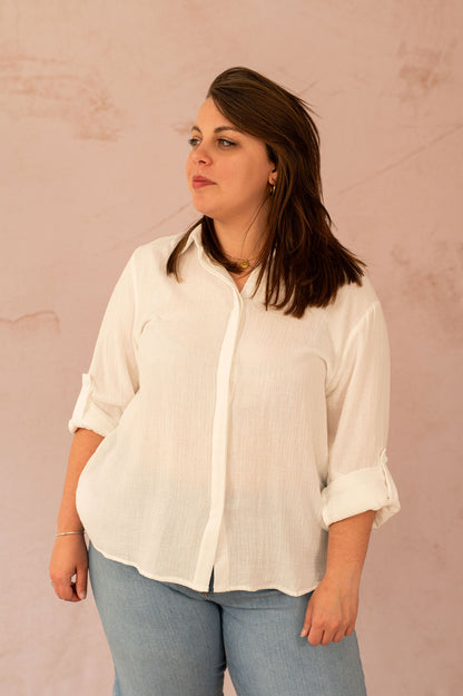 Chemise en gaze de coton - Chemise Roxanne