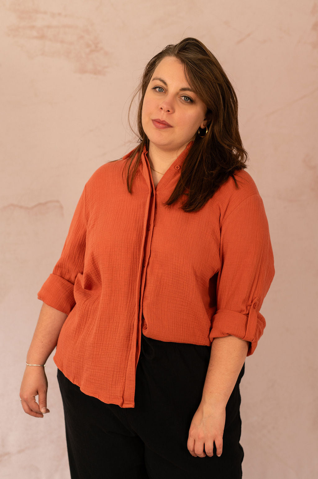 Chemise en gaze de coton - Chemise Roxanne