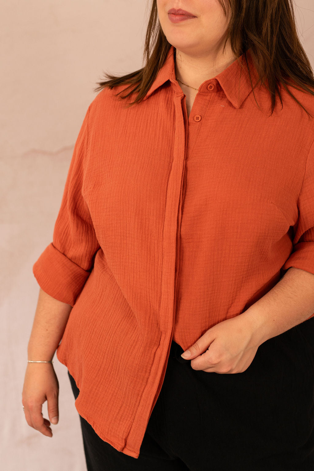 Chemise en gaze de coton - Chemise Roxanne