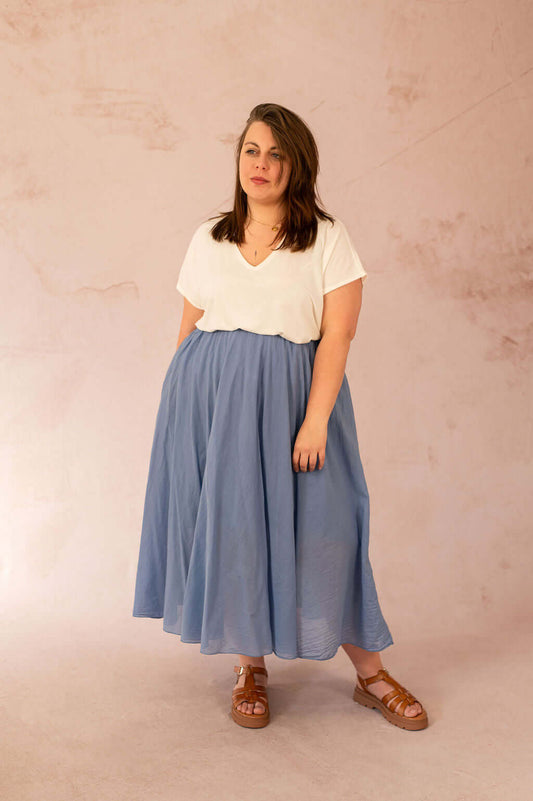 Jupe trapèze fluide - Jupe June