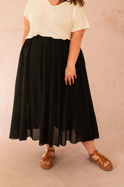 Jupe trapèze fluide - Jupe June