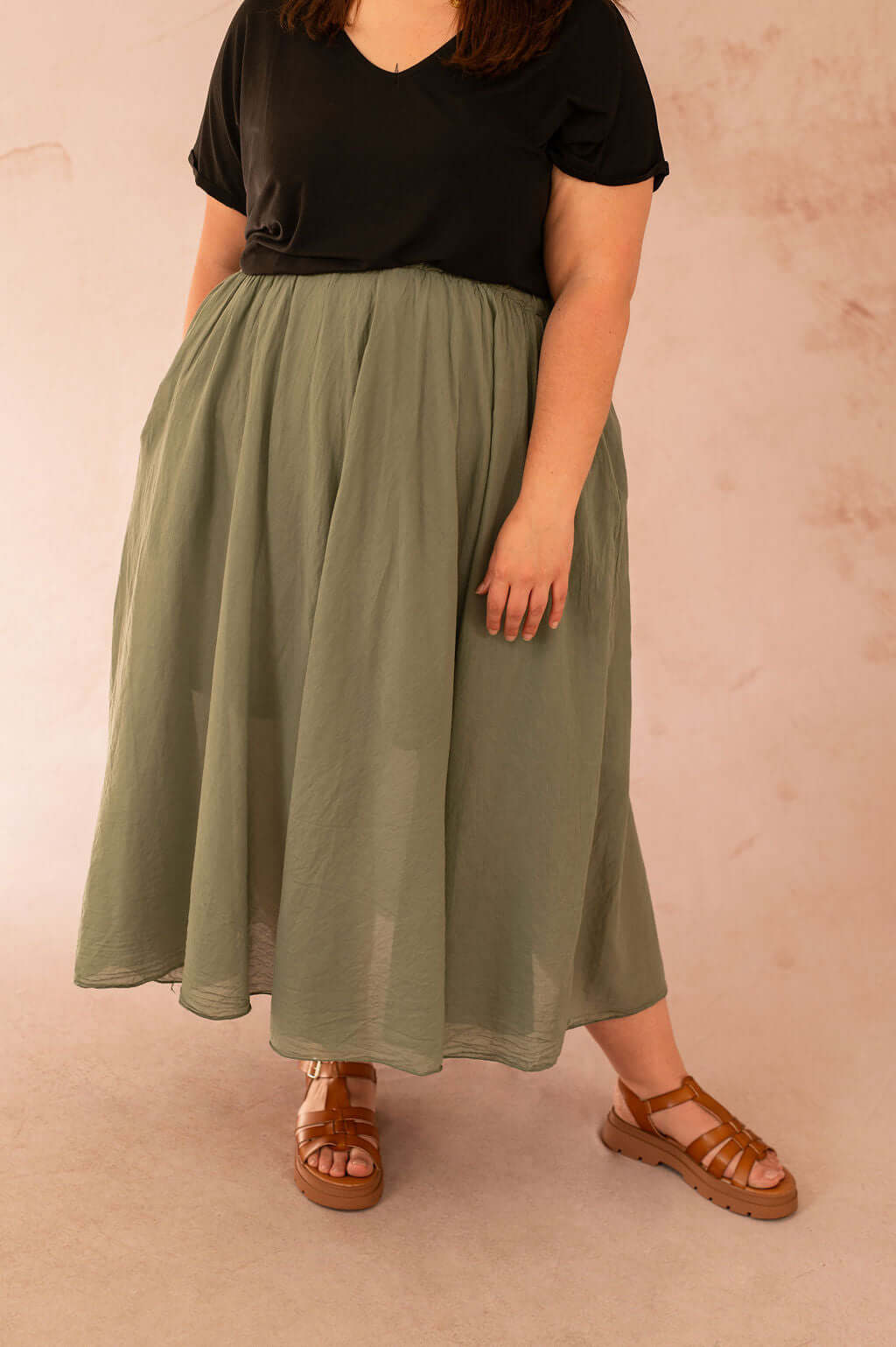 Jupe trapèze fluide - Jupe June