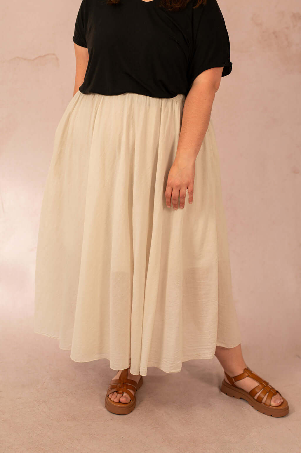 Jupe trapèze fluide - Jupe June