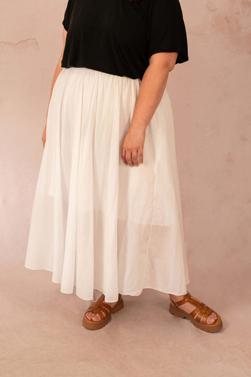 Jupe trapèze fluide - Jupe June