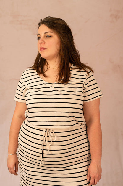 T-shirt marinière à manches courtes - T-shirt Jana