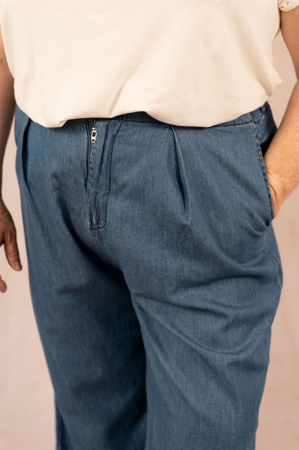 Pantalon fluide à jambes larges - Pantalon Bea