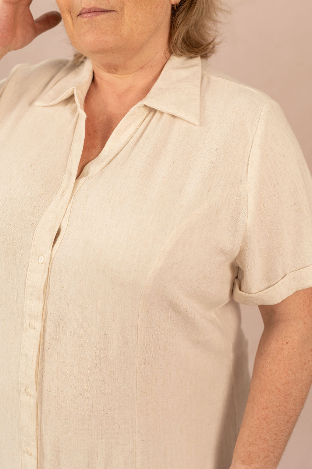Robe chemise longue en lin - Robe Siesta