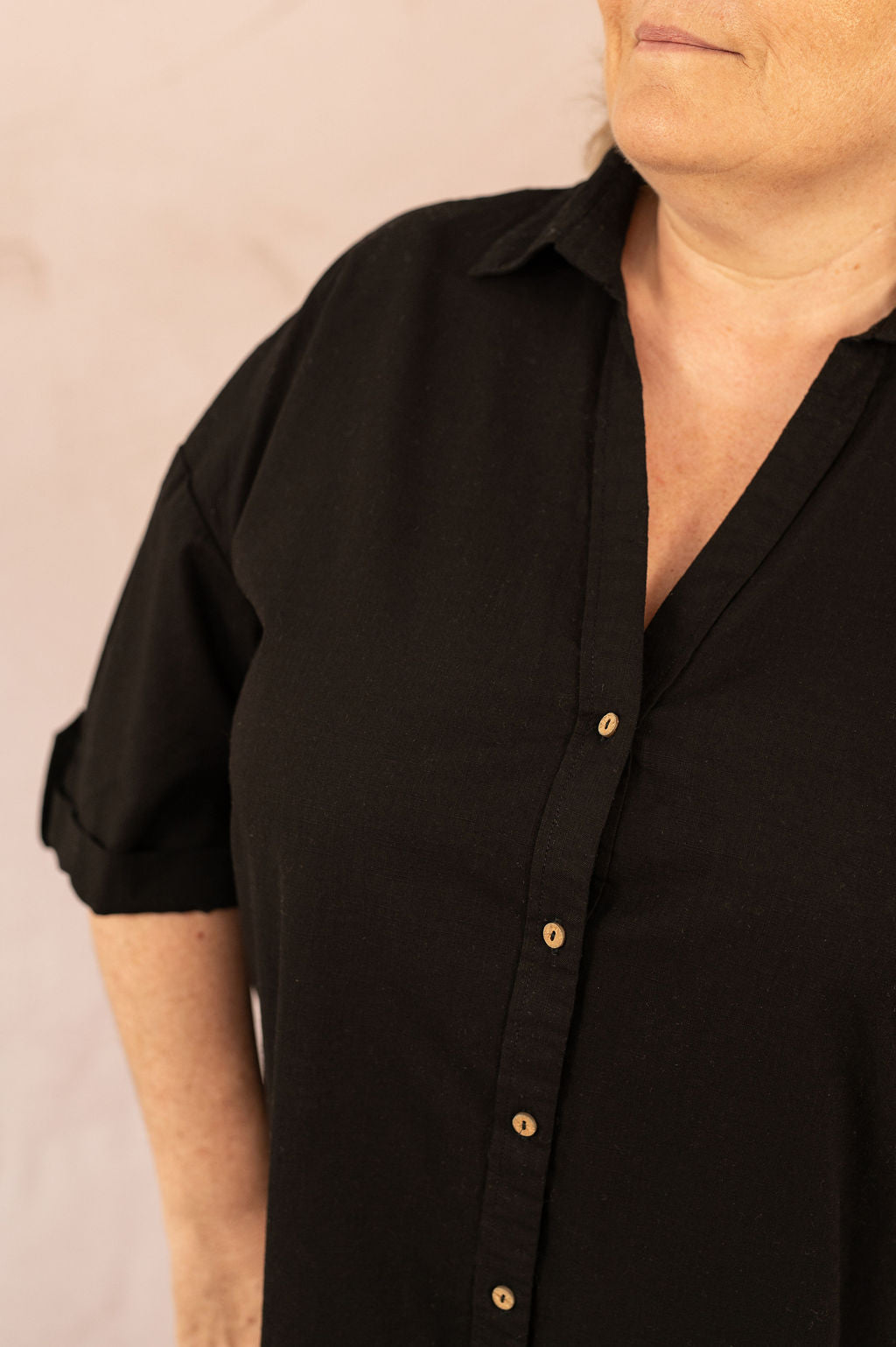 Robe chemise ample en coton - Robe Coco