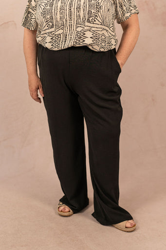Pantalon fluide à taille élastique - Pantalon Alva