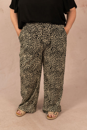 Pantalon fluide à taille élastique - Pantalon Malea