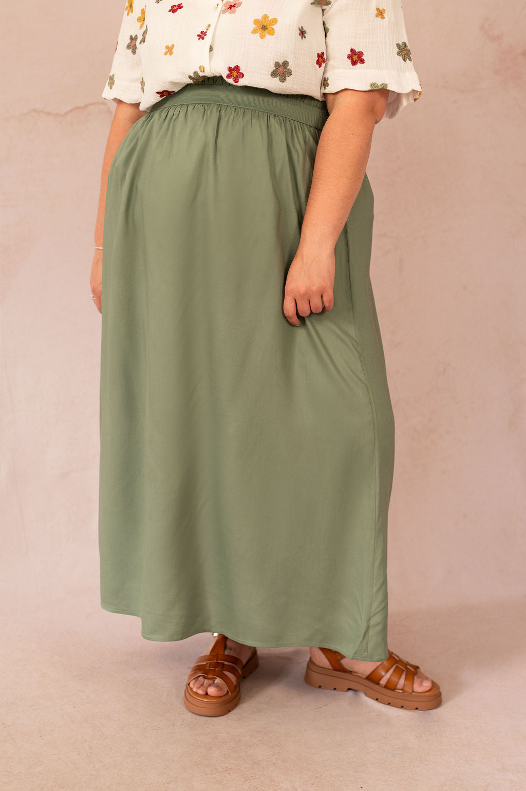 Jupe longue avec taille élastique - Jupe Venedig