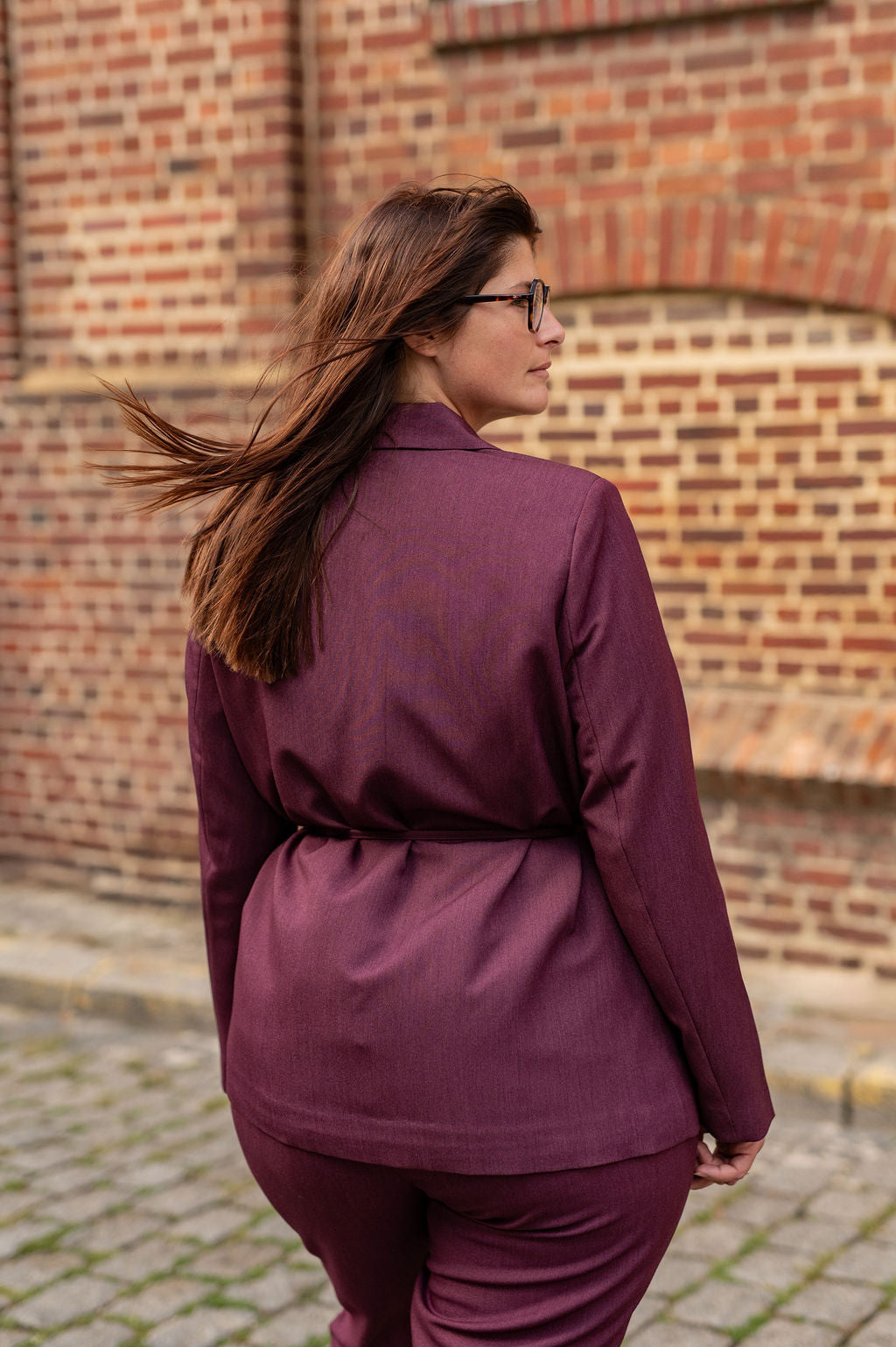 Veste tailleur ceinturé - Blazer Hattie