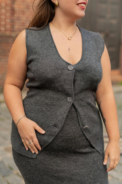 Gilet sans manches en maille - Gilet Brisa