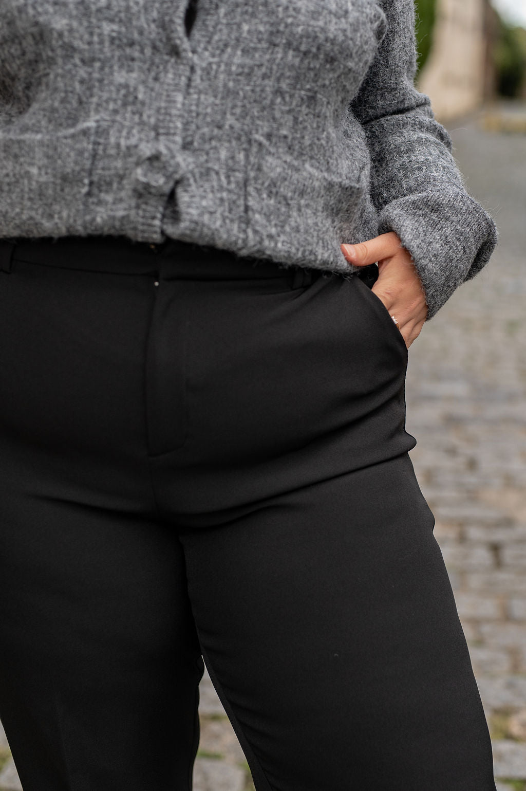 Pantalon droit habillé - Pantalon Elly