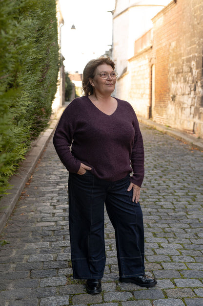 Jean wide leg pour petite - Jean Willy