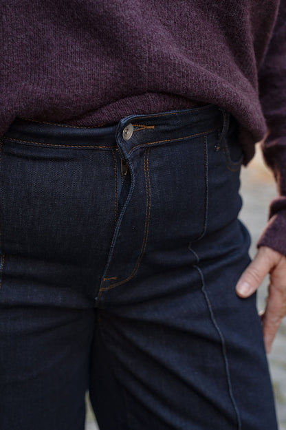 Jean wide leg pour petite - Jean Willy