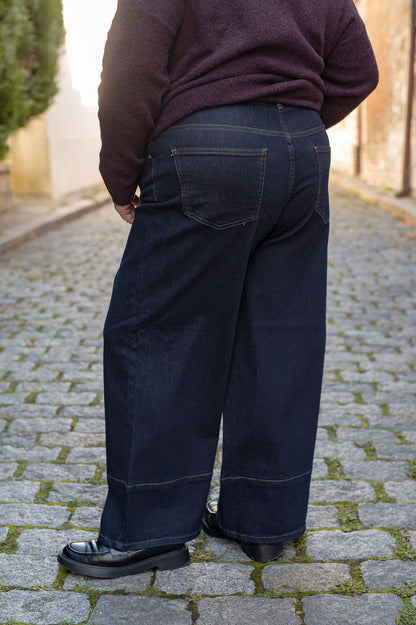 Jean wide leg pour petite - Jean Willy